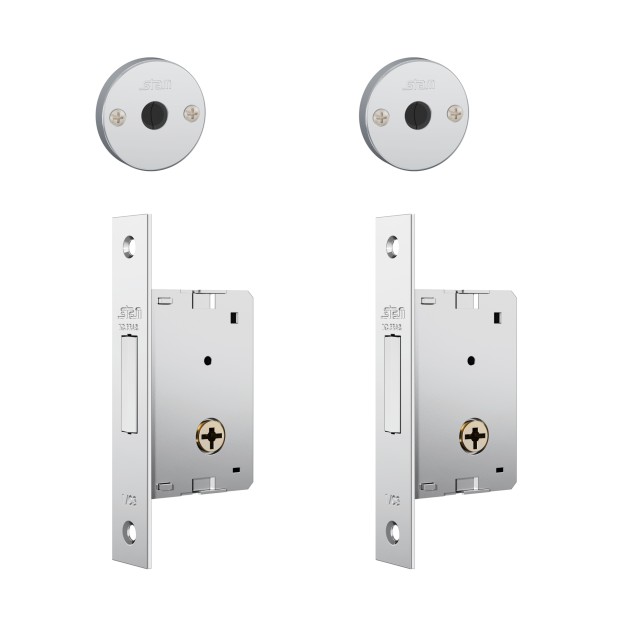 Fechadura 1001 Par Tetra Externa Inox