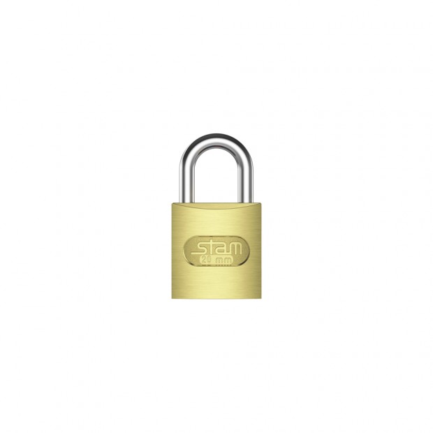 Cadeado Zamac E-Coat 20mm Encartelado
