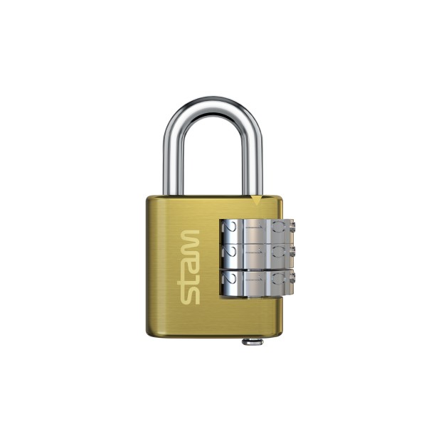 Cadeado Zamac E-Coat com Segredo 25mm Encartelado