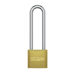 Cadeado Zamac E-Coat 30mm Haste Longa Encartelado