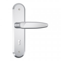 Fechadura 1810/19 Interna Inox