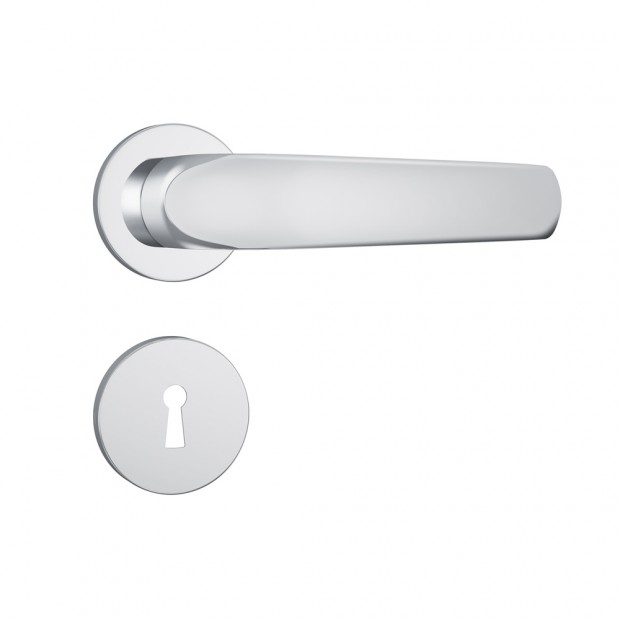 Fechadura 813/09 Roseta Redonda Interna Inox