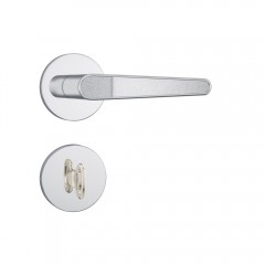 Fechadura 823/03 Roseta Redonda Banheiro Inox