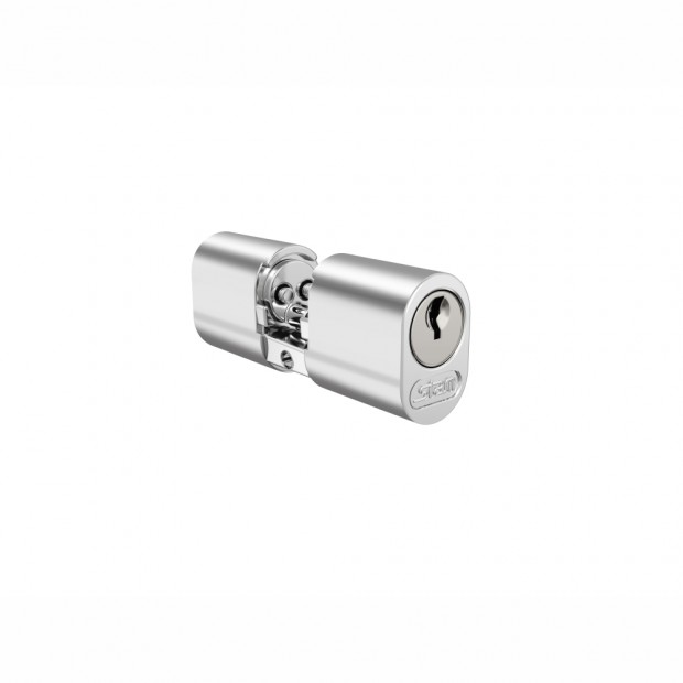 Cilindro 2002/ 2004 Oval Com Parafuso Cromado Caixa 10 unidades