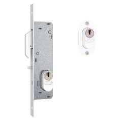 Fechadura 902 Inox AISI 304 Externa Branco