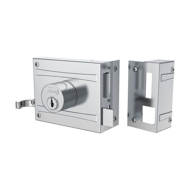 Fechadura 701/100 Inox AISI 304 Externa Inox