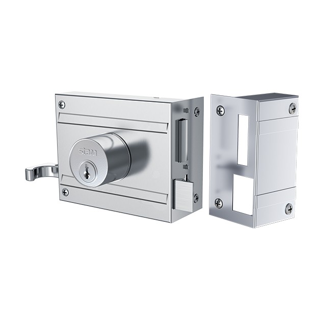 Fechadura 701/100 Inox AISI 304 Externa Inox