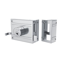 Fechadura 1701/100 Inox AISI 304 Tetra Externa Inox