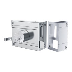 Fechadura 1701/100 Inox AISI 304 Tetra Externa Inox