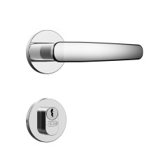 Fechadura Classic 55 3100 Roseta Redonda Externa Inox