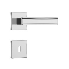 Fechadura Classic 55 3300 Roseta Quadrada Interna Cromado