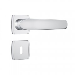 Fechadura 813/09 Roseta Quadrada Interna Inox