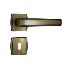 Fechadura 813/23 Roseta Quadrada Interna Antique