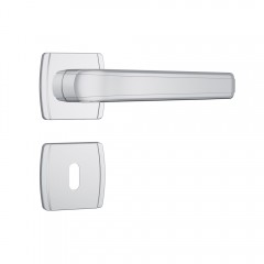 Fechadura 813/23 Roseta Quadrada Interna Inox