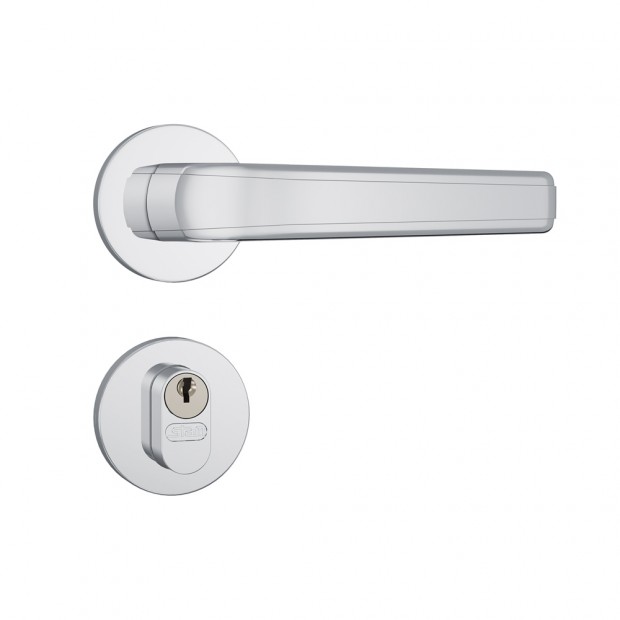 Fechadura 803/23 Roseta Redonda Gorje Externa Inox