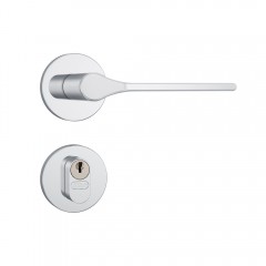Fechadura 803/25 Roseta Redonda Gorje Externa Inox
