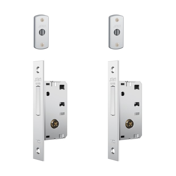 Fechadura 1009 Par Tetra Externa Inox