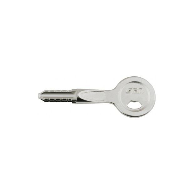 Chave Niquelada Fechaduras 200/ 600/ 1005T/ 1009/ 1200  Caixa 10 unidades