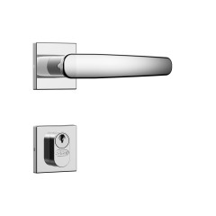 Fechadura Classic 40 3100 Roseta Quadrada Externa Inox