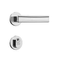 Fechadura Classic 40 3300 Roseta Redonda Externa Inox