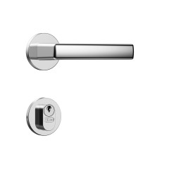 Fechadura Classic 40 3400 Roseta Redonda Externa Inox