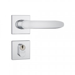 Fechadura 803/11 Roseta Quadrada 1 Gorje Externa Inox