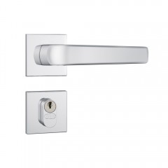 Fechadura 803/17 Roseta Quadrada 1 Gorje Externa Inox