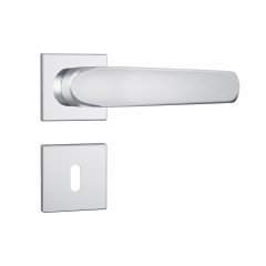 Fechadura 813/09 Roseta Quadrada 1 Interna Inox