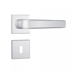 Fechadura 813/17 Roseta Quadrada 1 Interna Inox