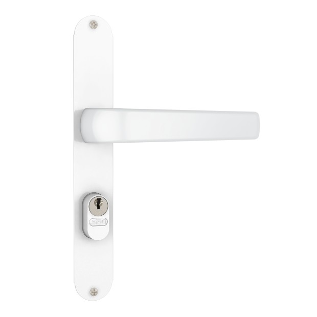 Fechadura 606/17 Inox AISI 304 Externa Branco