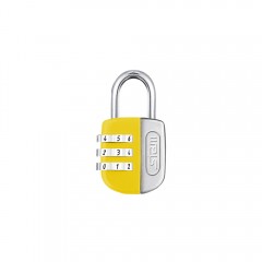 Cadeado Life Colors com Segredo Amarelo 25mm Encartelado