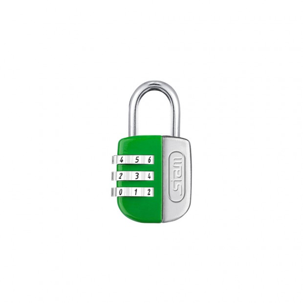 Cadeado Life Colors com Segredo Verde 25mm Encartelado