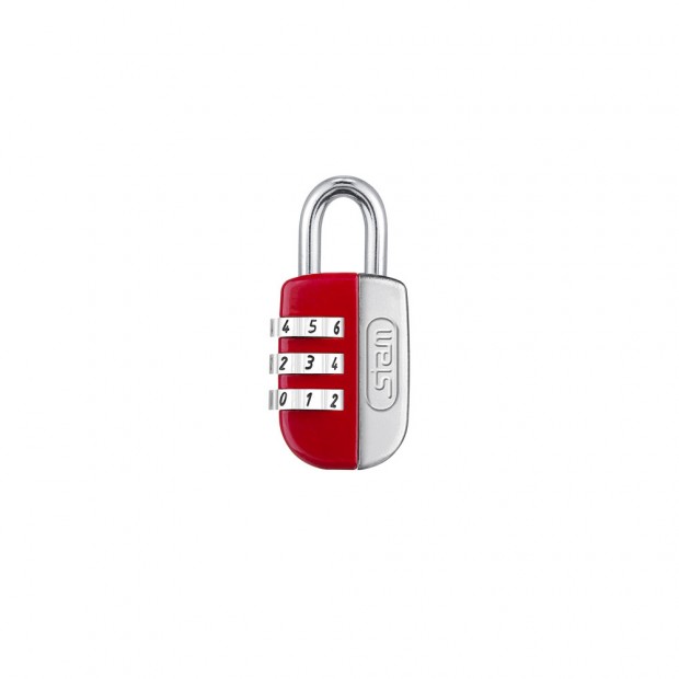 Cadeado Life Colors com Segredo Vermelho Encartelado 20mm