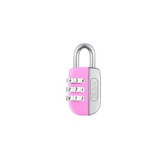 Cadeado Life Colors com Segredo Rosa 20mm Encartelado