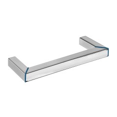 Puxador Para Movel 1010 NY Inox 304 Azul 480mm Inox Escovado