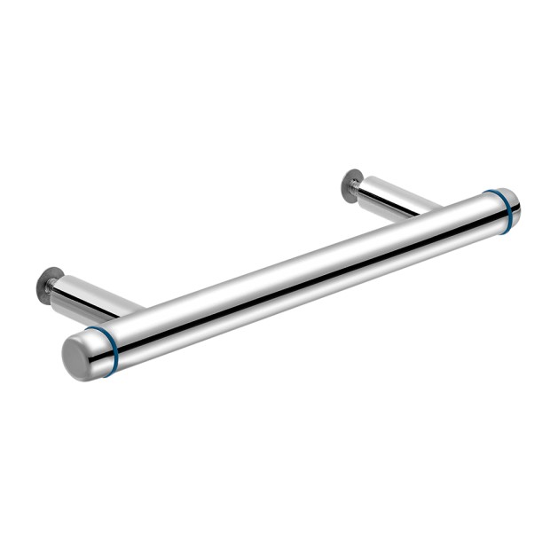 Puxador Para Movel 1200 NY Inox 304 Azul 256mm Inox Escovado