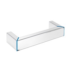 Puxador Para Movel 2010 NY Inox 304 Azul 192mm Inox Polido