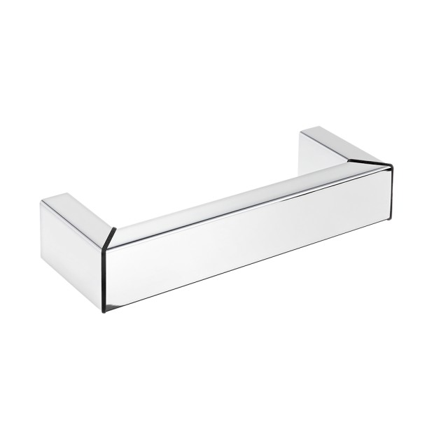 Puxador Para Movel 2010 NY Inox 304 Preto 600mm Inox Polido