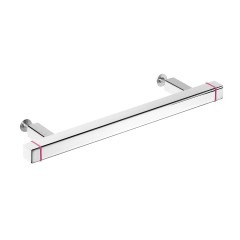 Puxador Para Movel 1212 NY Inox 304 Rosa 96mm Inox Polido