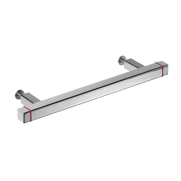 Puxador Para Movel 1212 NY Inox 304 Rosa 128mm Inox Escovado
