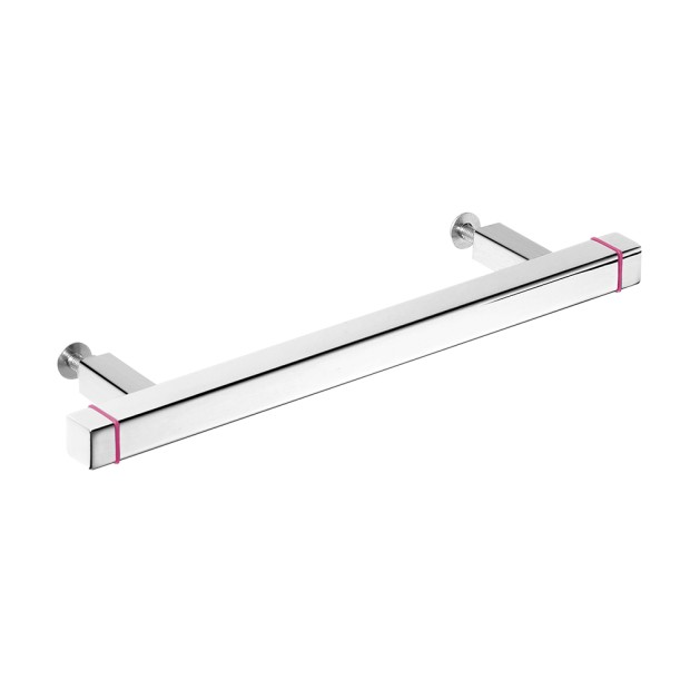 Puxador Para Movel 1212 NY Inox 304 Rosa 192mm Inox Polido