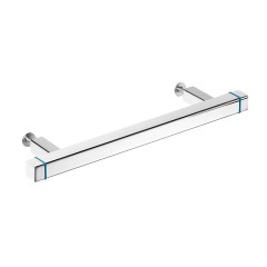 Puxador Para Movel 1212 NY Inox 304 Azul 384mm Inox Polido
