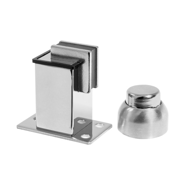Fixador Magnetico Inox 304 Para Porta Inox Polido Encartelado