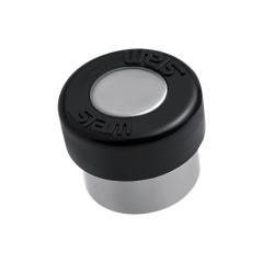 Batente Limitador de Porta Inox 304 Inox Escovado Encartelado