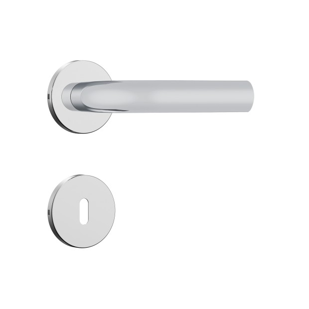 Fechadura 813/31i AISI 304 Roseta Redonda Interna Inox
