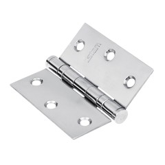 Dobradica Com Rolamento 3,5 X 3 X 1,9 Inox Polido Caixa 12 unidades