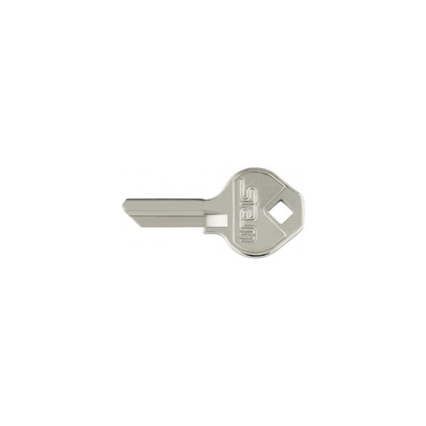 Chave Cadeado 30mm Latao S2 Niquelado Caixa 10 unidades