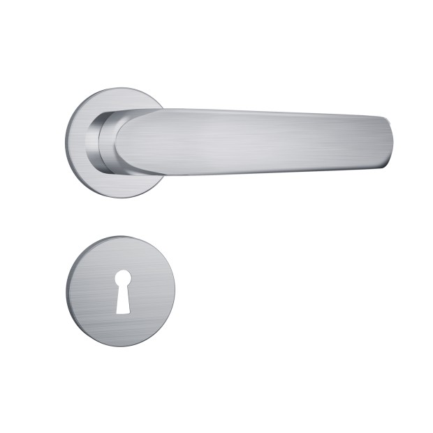 Fechadura 813/09 Roseta Redonda Interna Inox Escovado