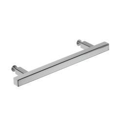 Puxador Para Movel 1212 Chapeco Inox 304 224mm Inox Escovado