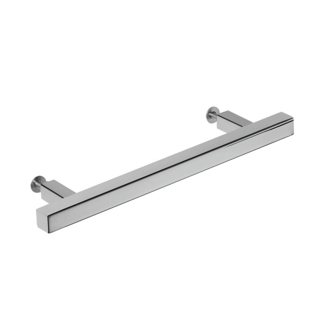 Puxador Para Movel 1212 Chapeco Inox 304 384mm Inox Escovado